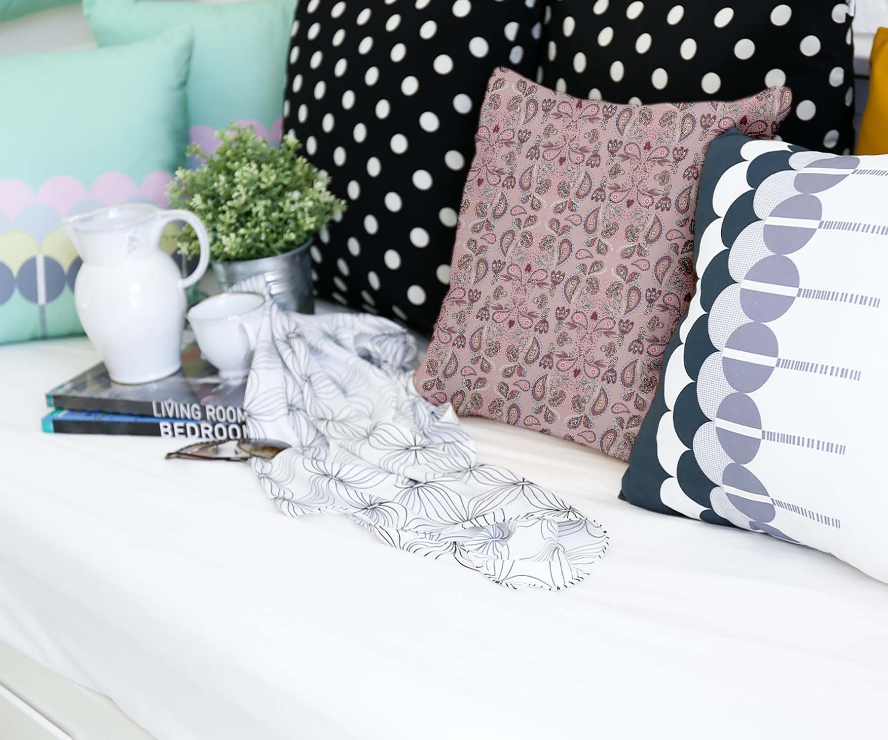 Gesundheitskissen Rosa Mandala