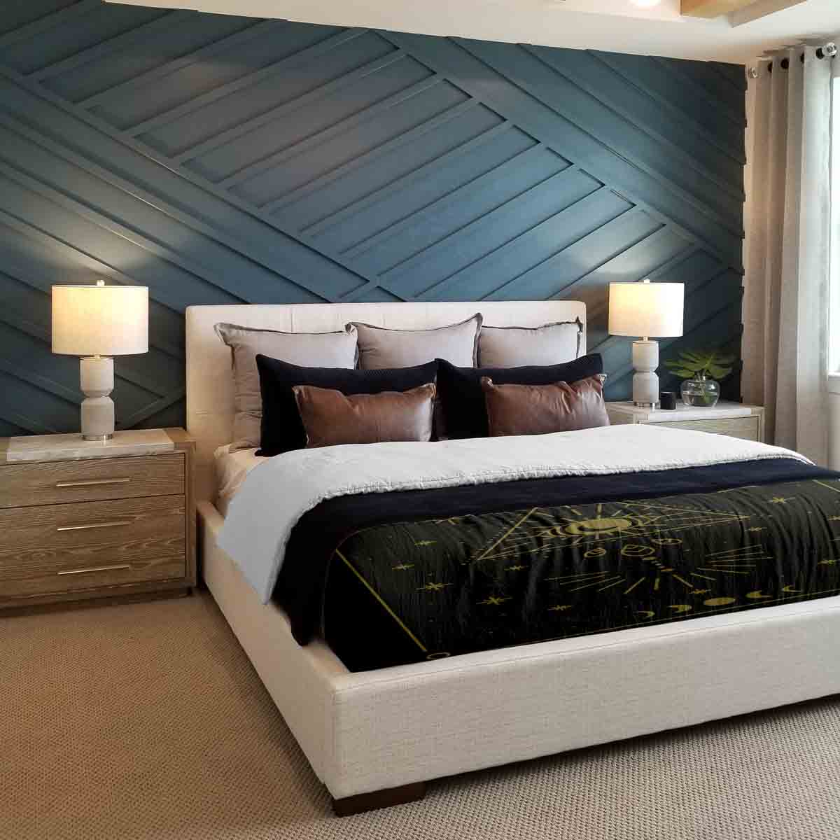 Original Therapiedecke - Baumwoll Bettwäsche Set Schwarz Sonne und Kosmos