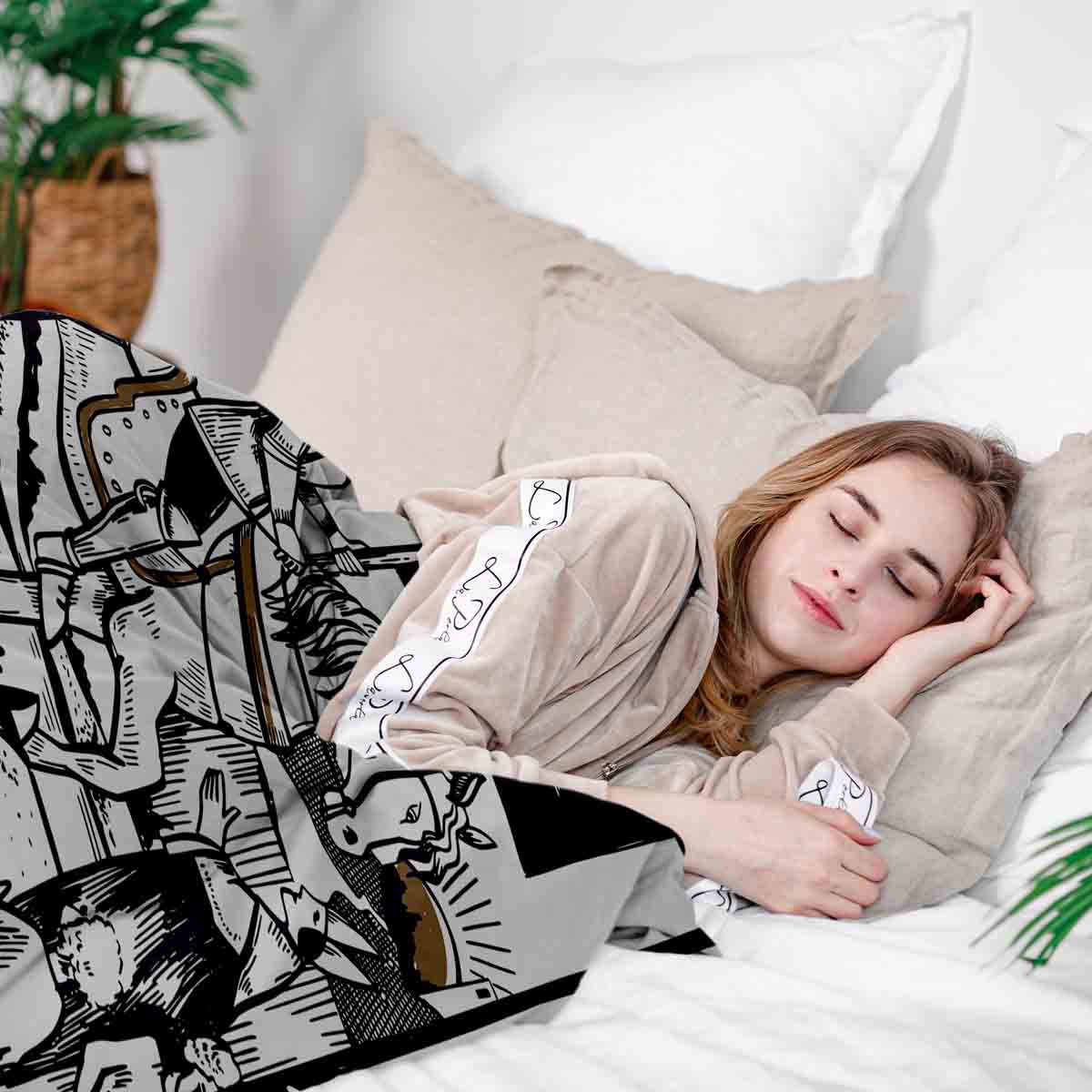 Original Therapiedecke - Baumwoll Bettwäsche Set Ritterschlag