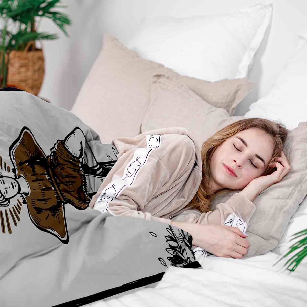 Original Therapiedecke - Baumwoll Bettwäsche Set The Hanged Man