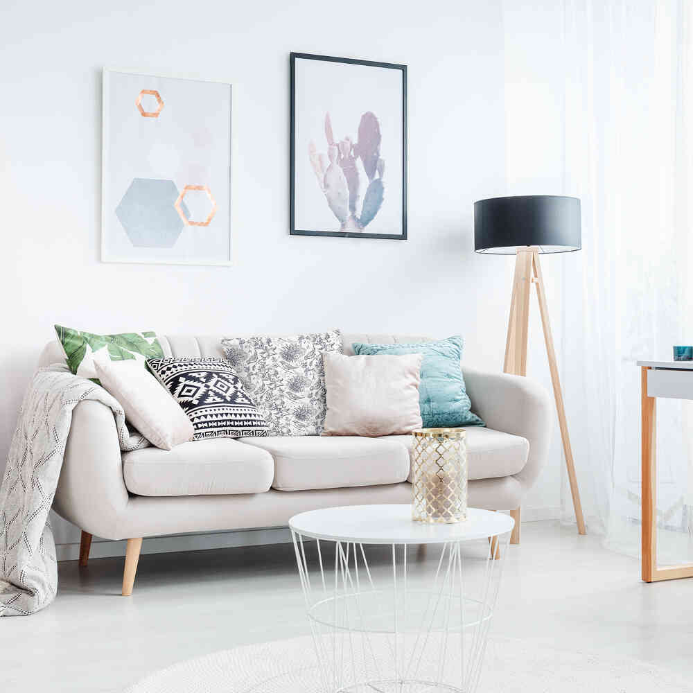 Gesundheitskissen Grau Frühling