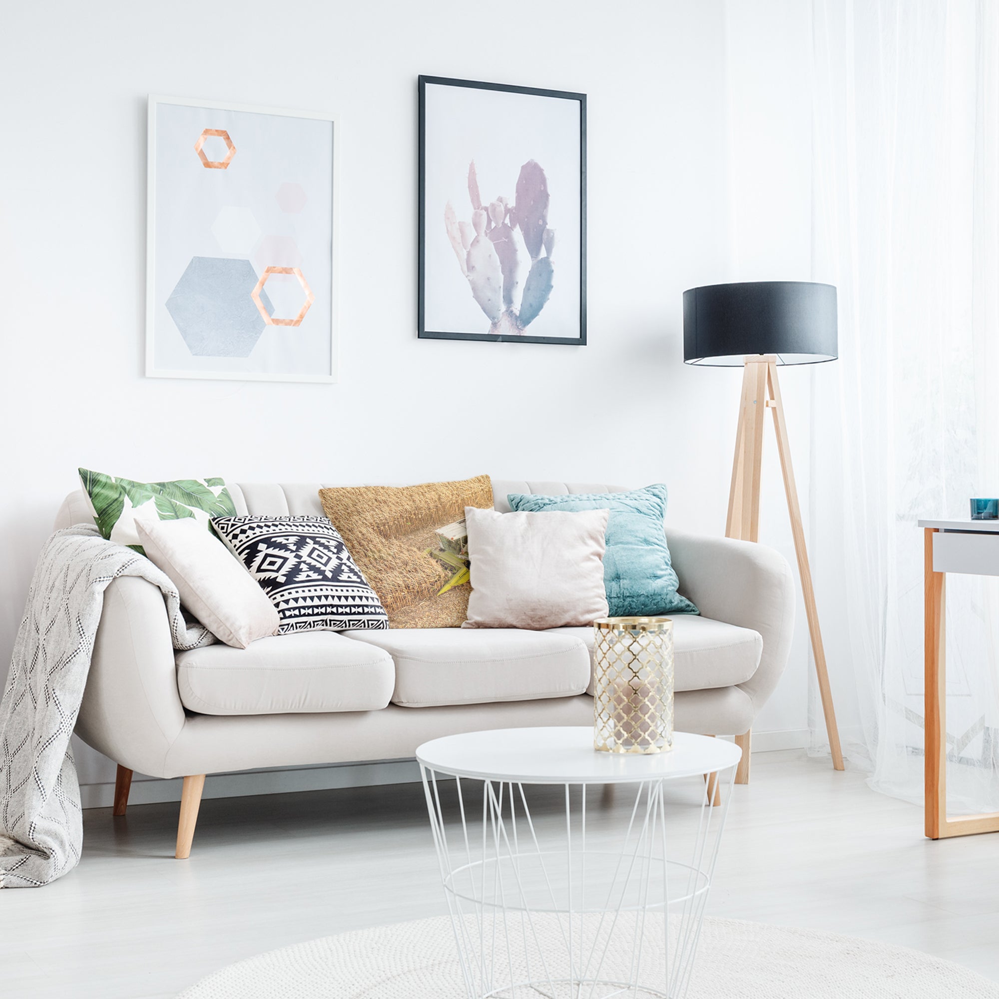 Gesundheitskissen Trecker auf Feld