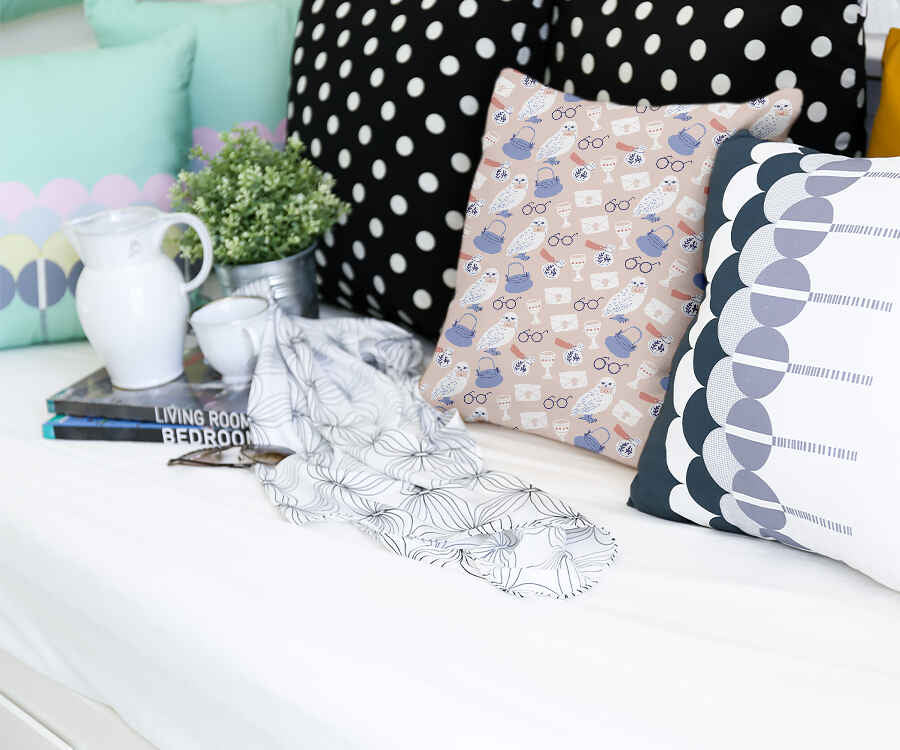 Gesundheitskissen mit Harry's Eule