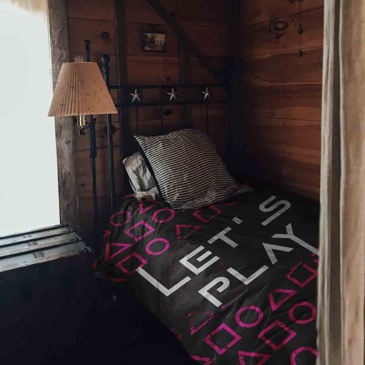 Original Therapiedecke - Baumwoll Bettwäsche Set Let's Play