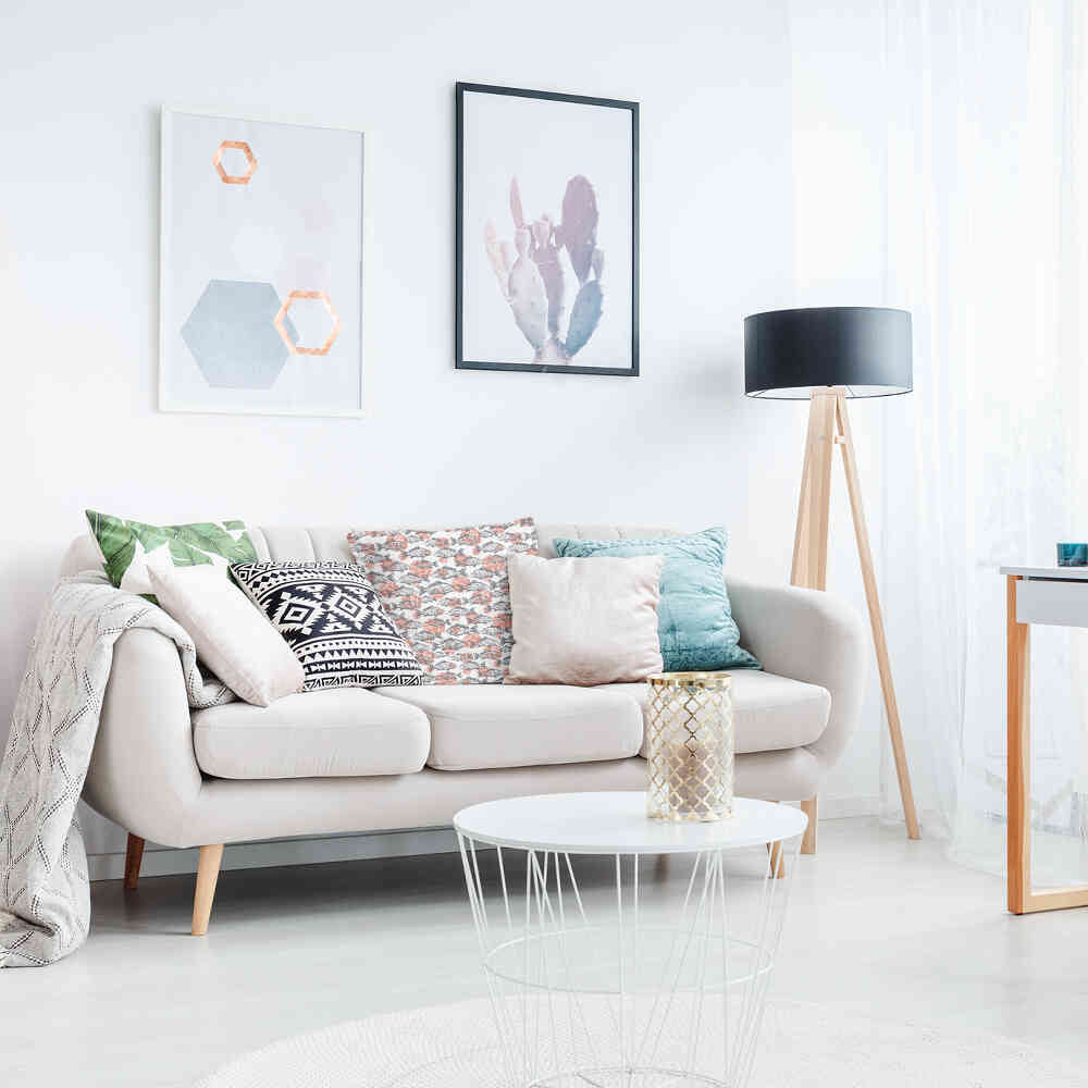 Gesundheitskissen graue Fische