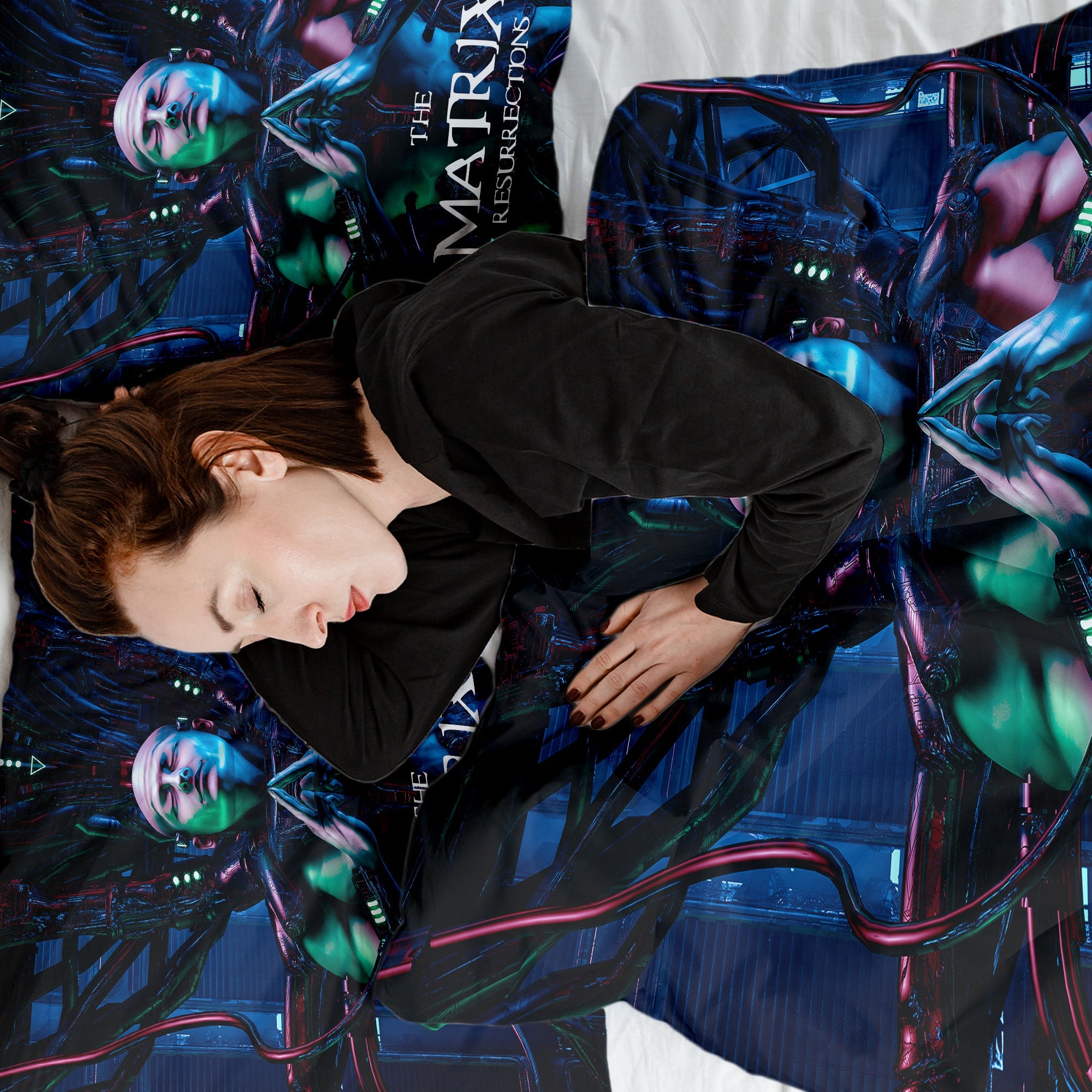 Original Therapiedecke - Baumwoll Bettwäsche Set Matrix Resurrections