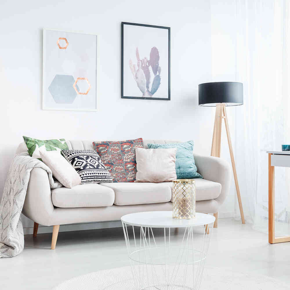 Gesundheitskissen Rot mit Comic