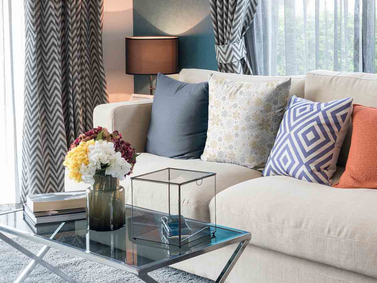 Gesundheitskissen helles Schneegestöber