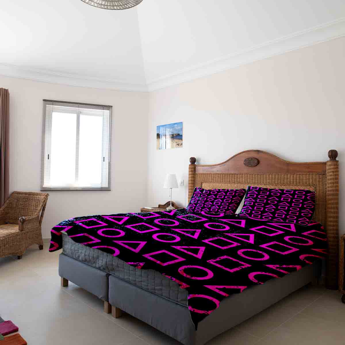 Original Therapiedecke - Baumwollbezug Pink Dalgona Formen