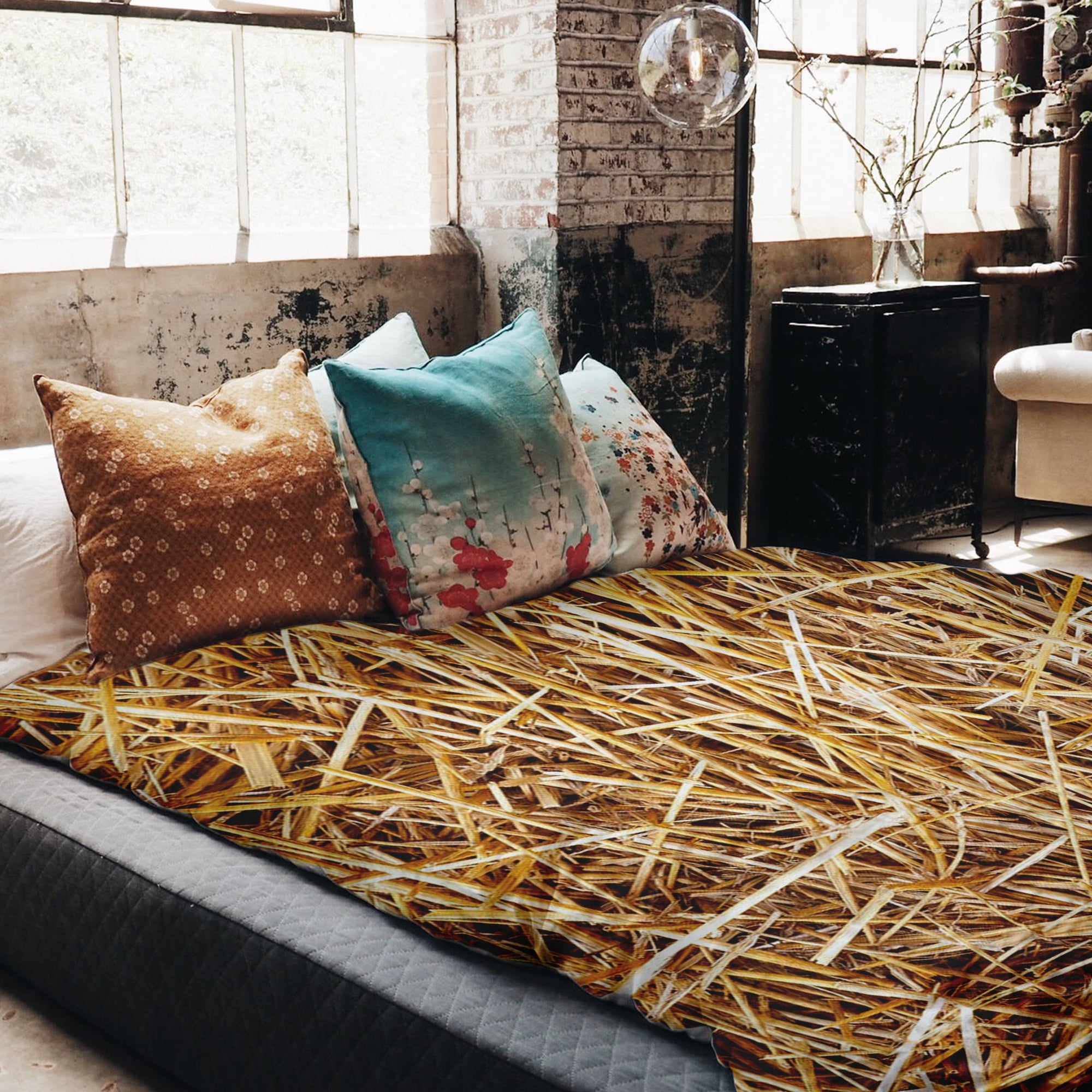 Original Therapiedecke - Baumwoll Bettwäsche Set mit Heu