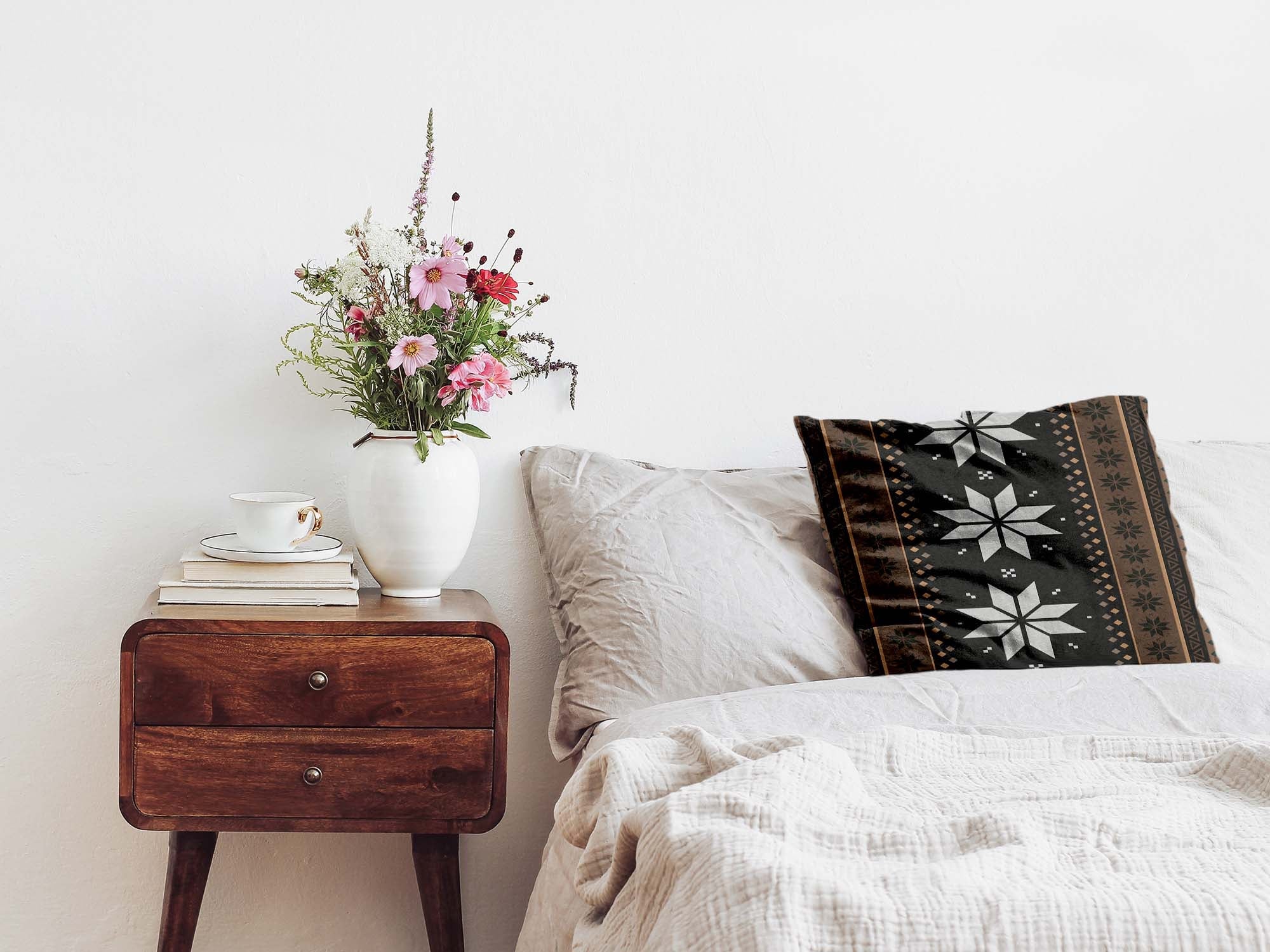 Gesundheitskissen getreift mit Sternen