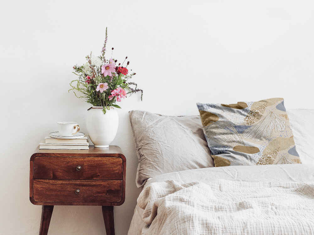 Gesundheitskissen Seeanemone gold