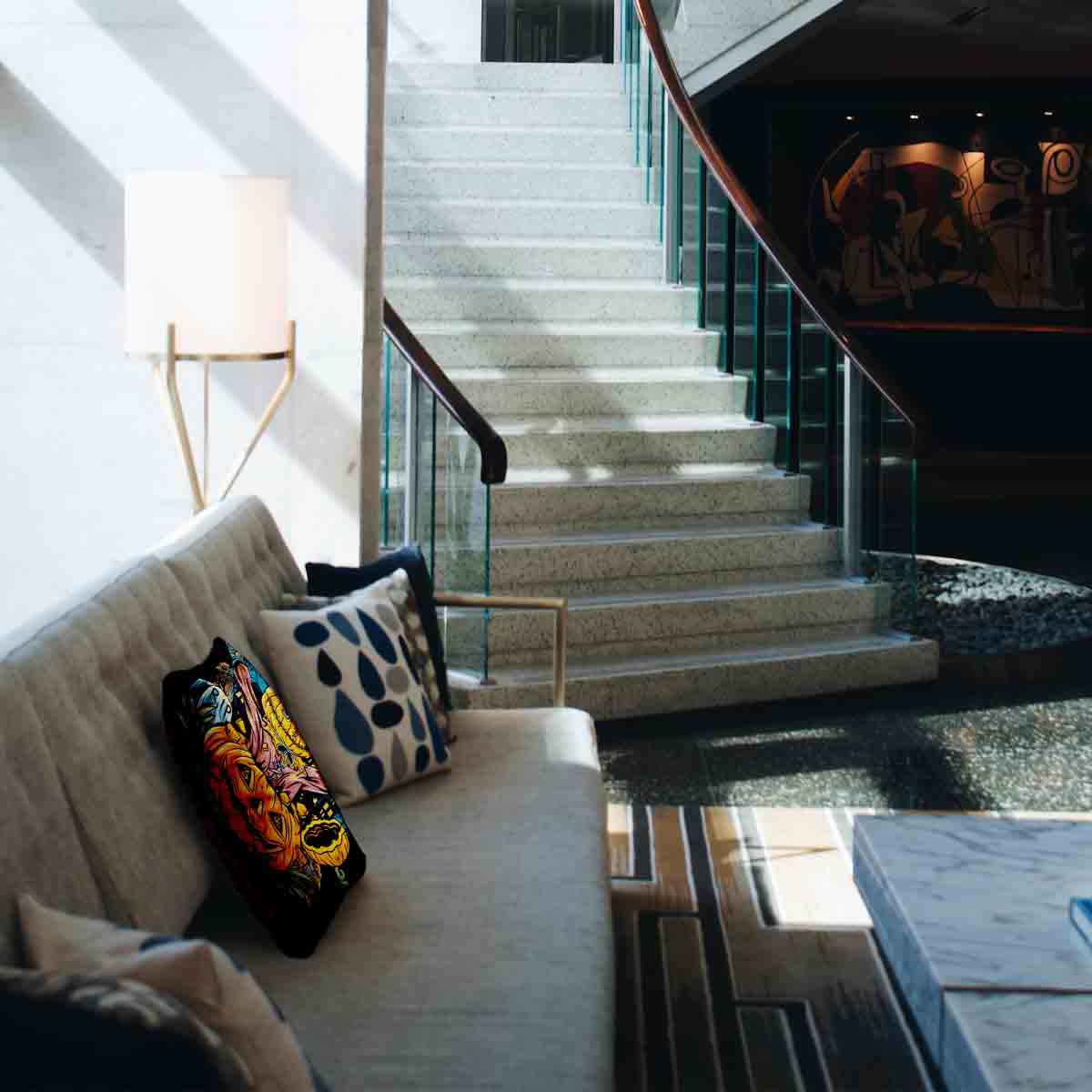 Gesundheitskissen Halloween Kürbis