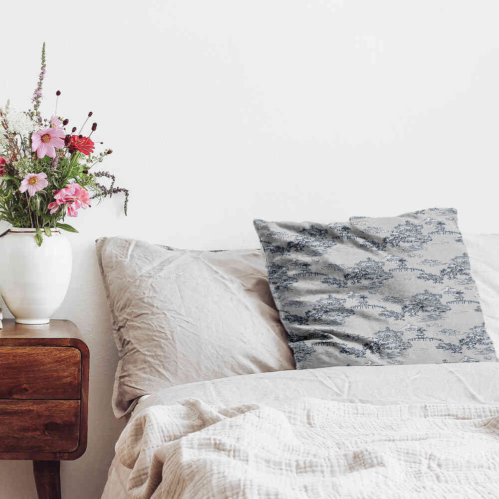 Gesundheitskissen Grau chinesische Mauer