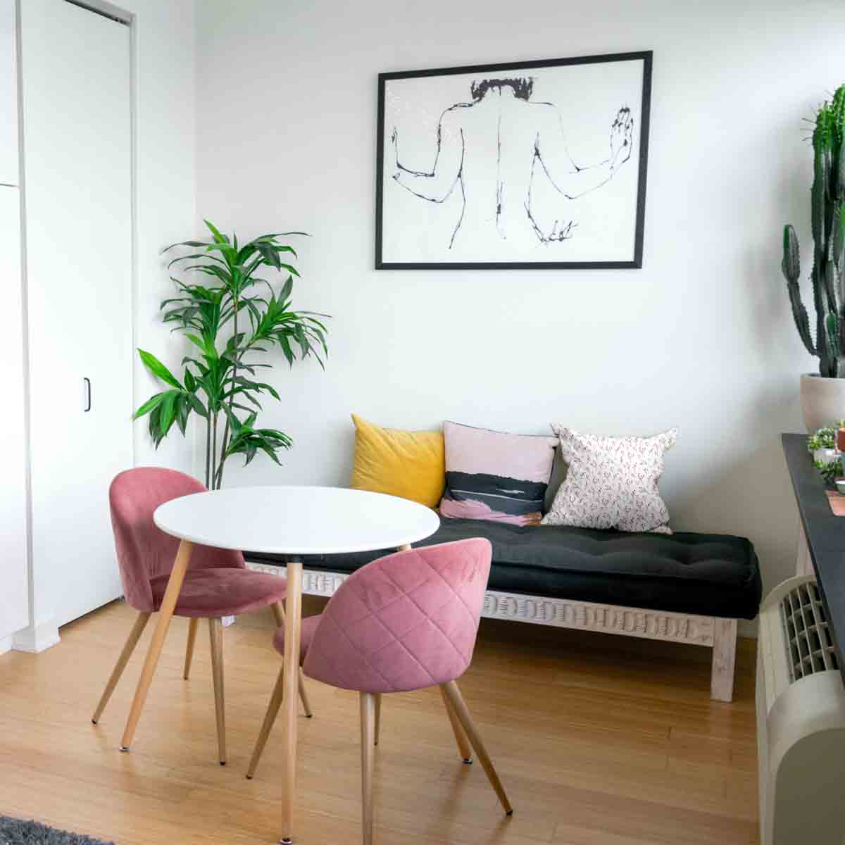 Gesundheitskissen Weiß mit zarten Rosen