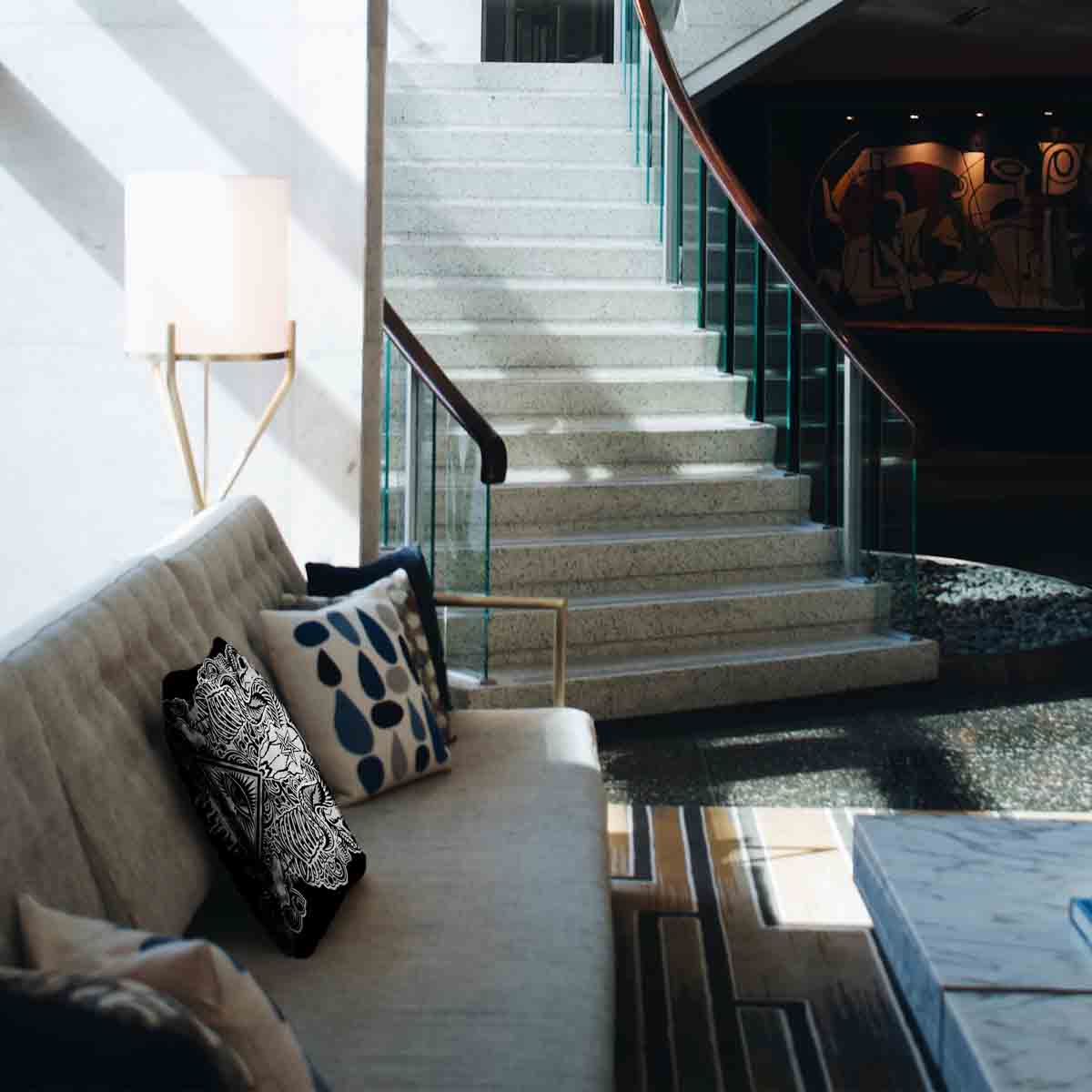 Gesundheitskissen Schwarz Auge 2