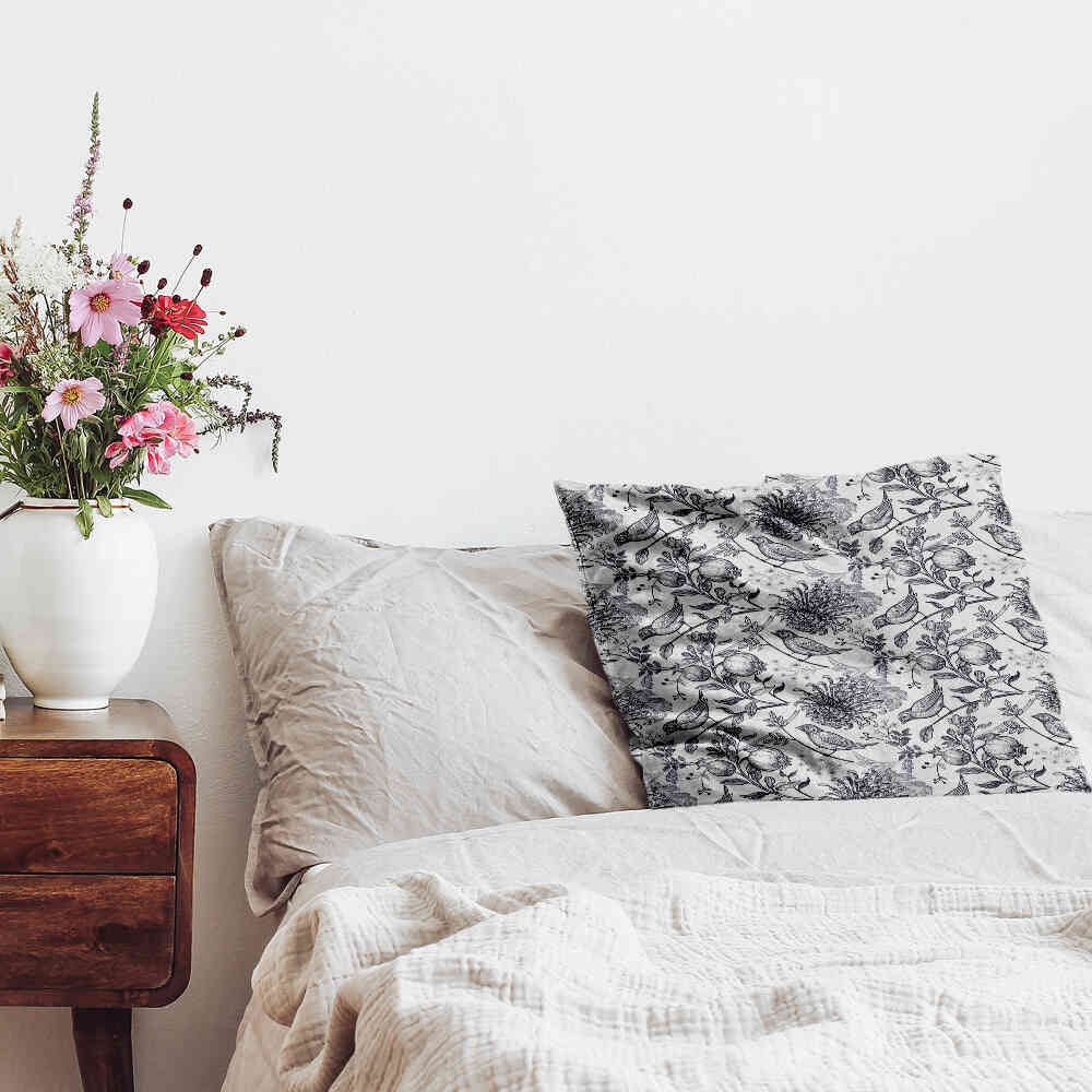 Gesundheitskissen Grau Frühling