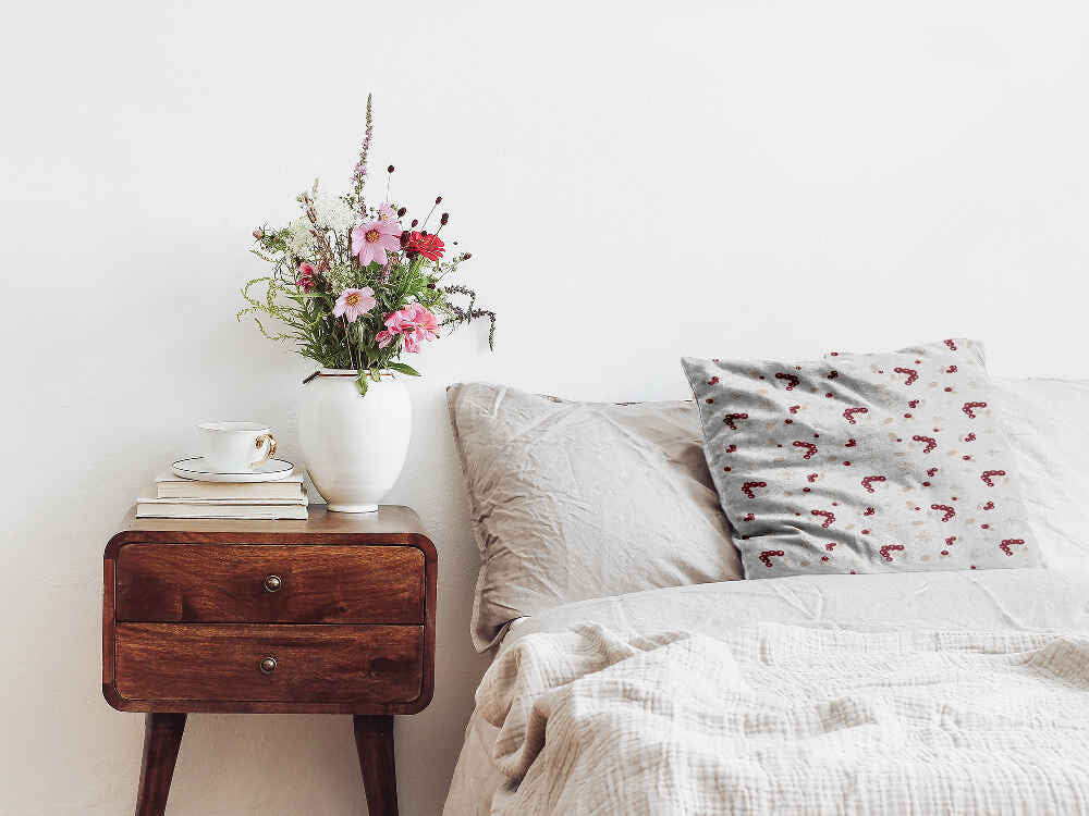 Gesundheitskissen mit Beerenstrauch