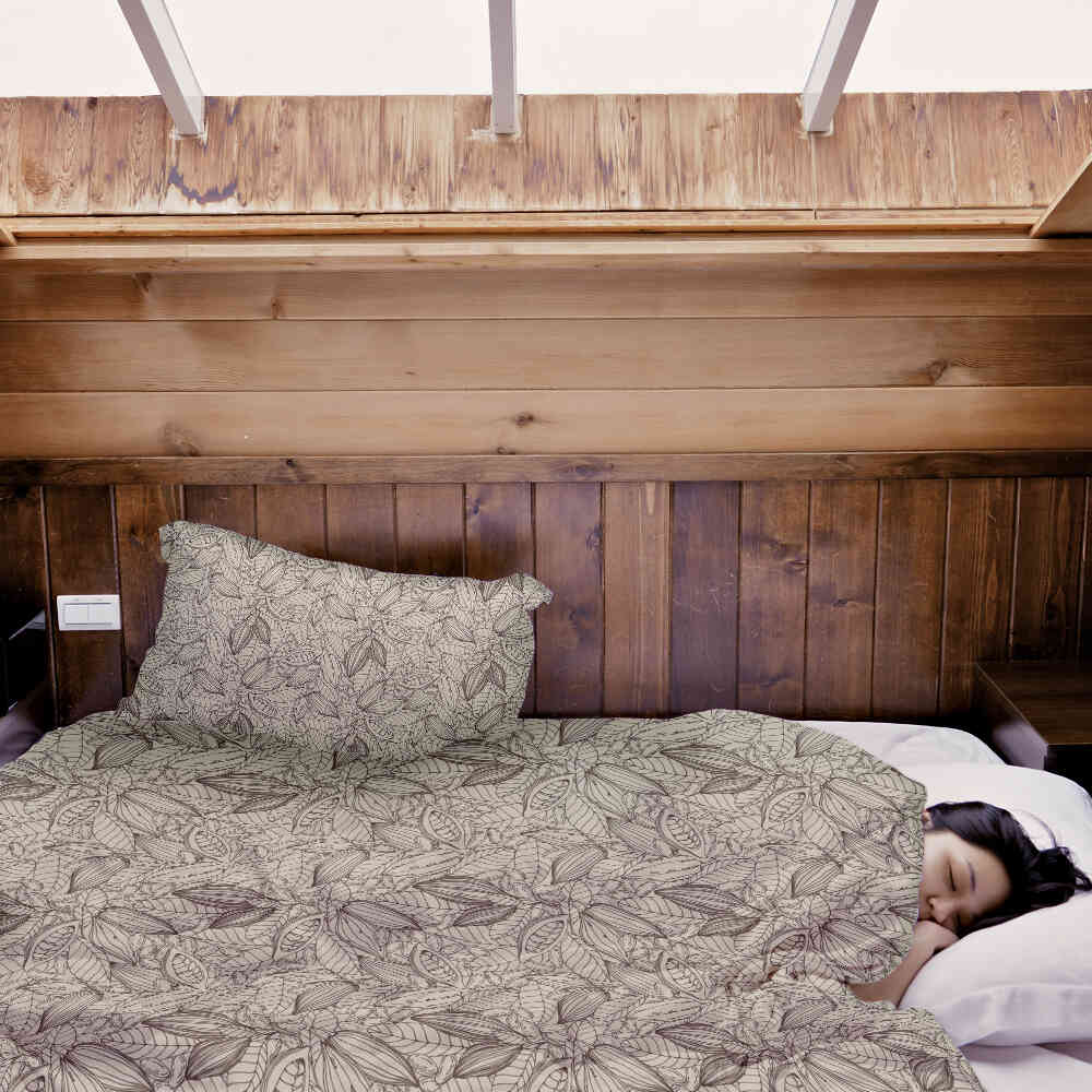 Original Therapiedecke - Baumwoll Bettwäsche Set Kakaopflanze