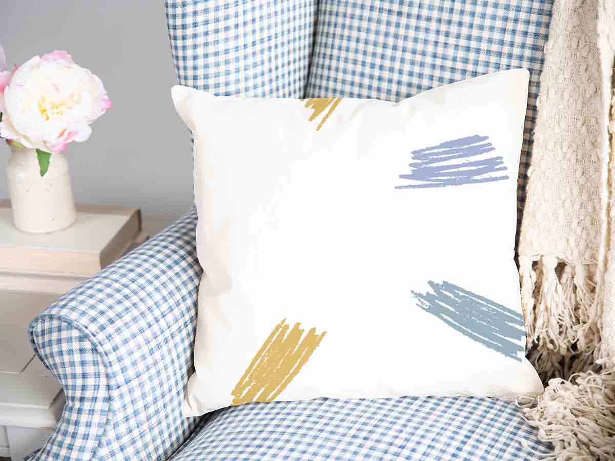 Gesundheitskissen bunte Striche