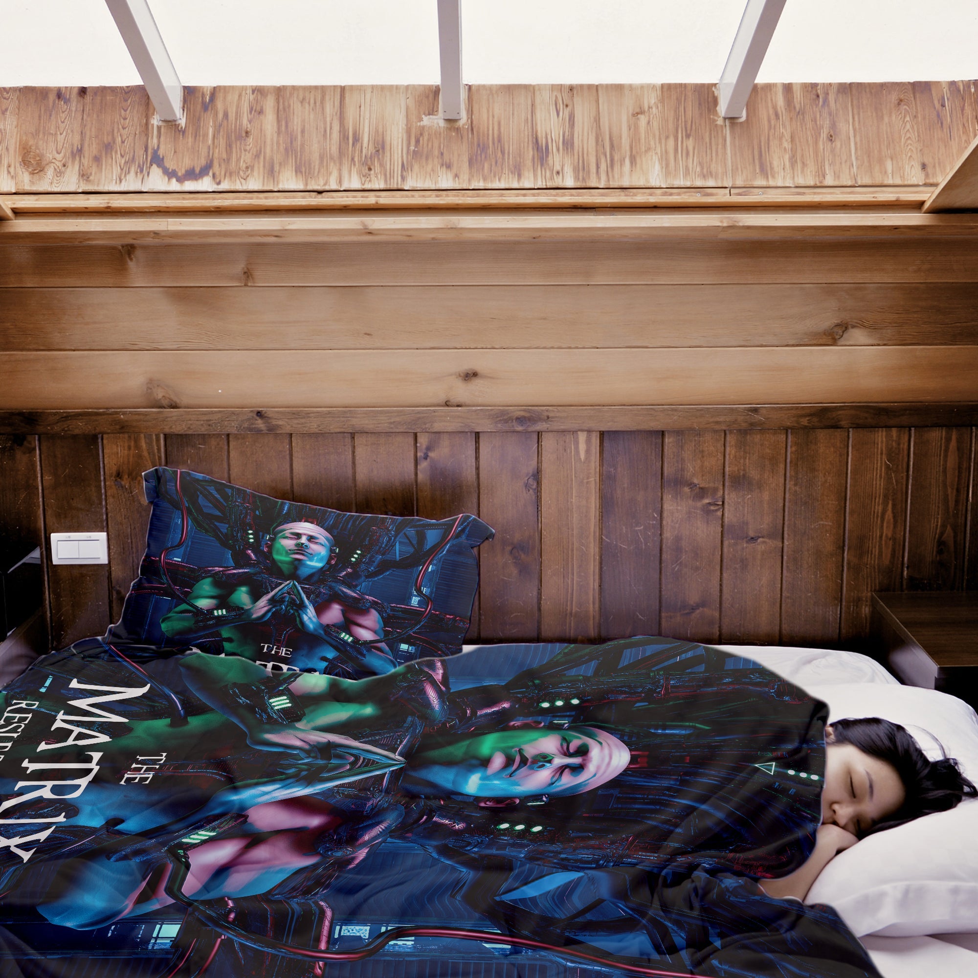 Original Therapiedecke - Baumwoll Bettwäsche Set Matrix Resurrections