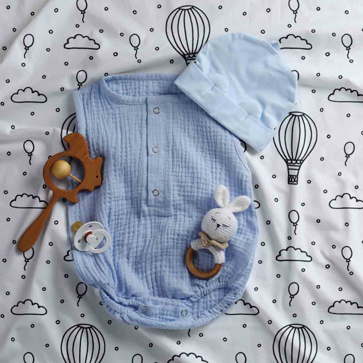 Original Therapiedecke - Baumwoll Bettwäsche Set Heißluftballons