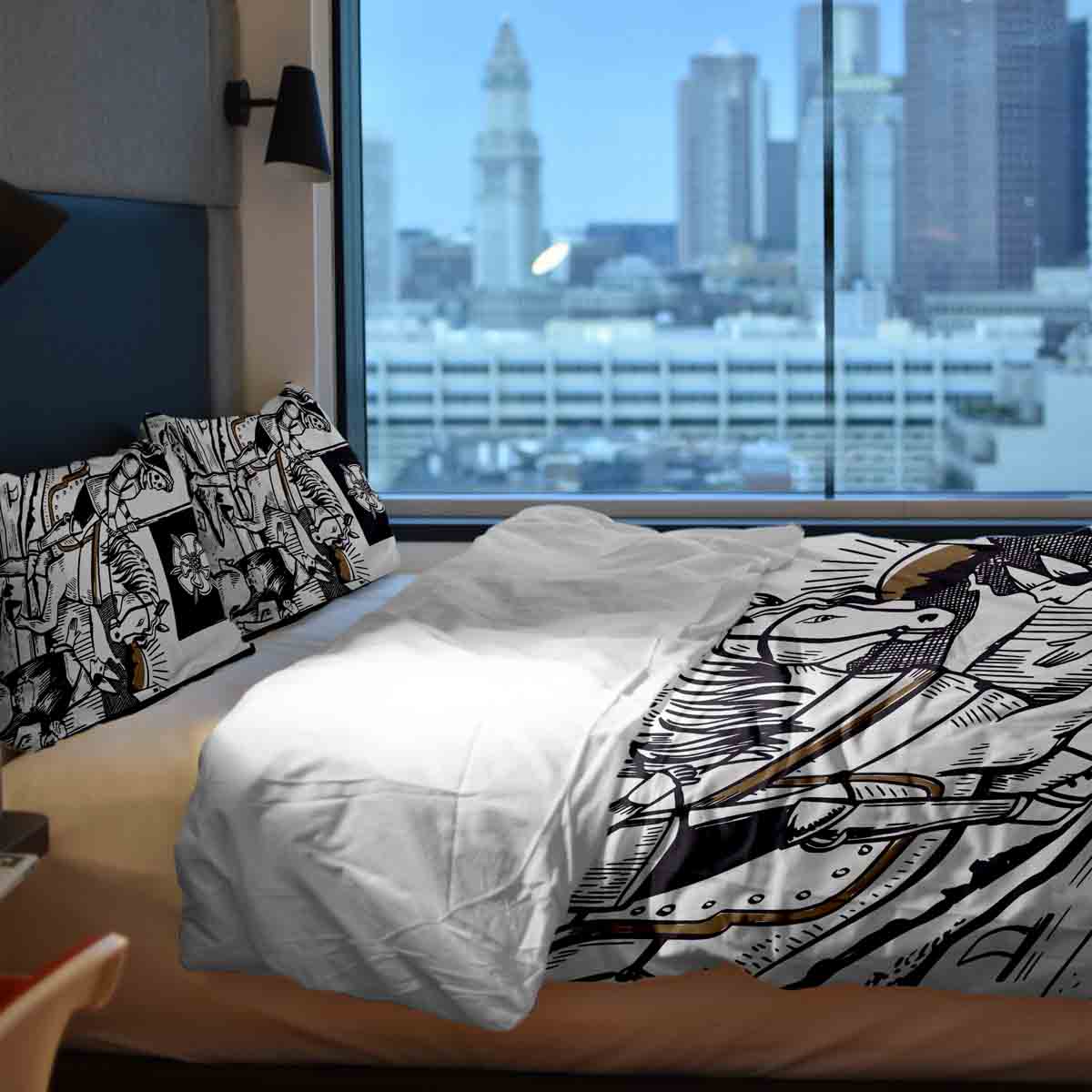 Original Therapiedecke - Baumwoll Bettwäsche Set Ritterschlag