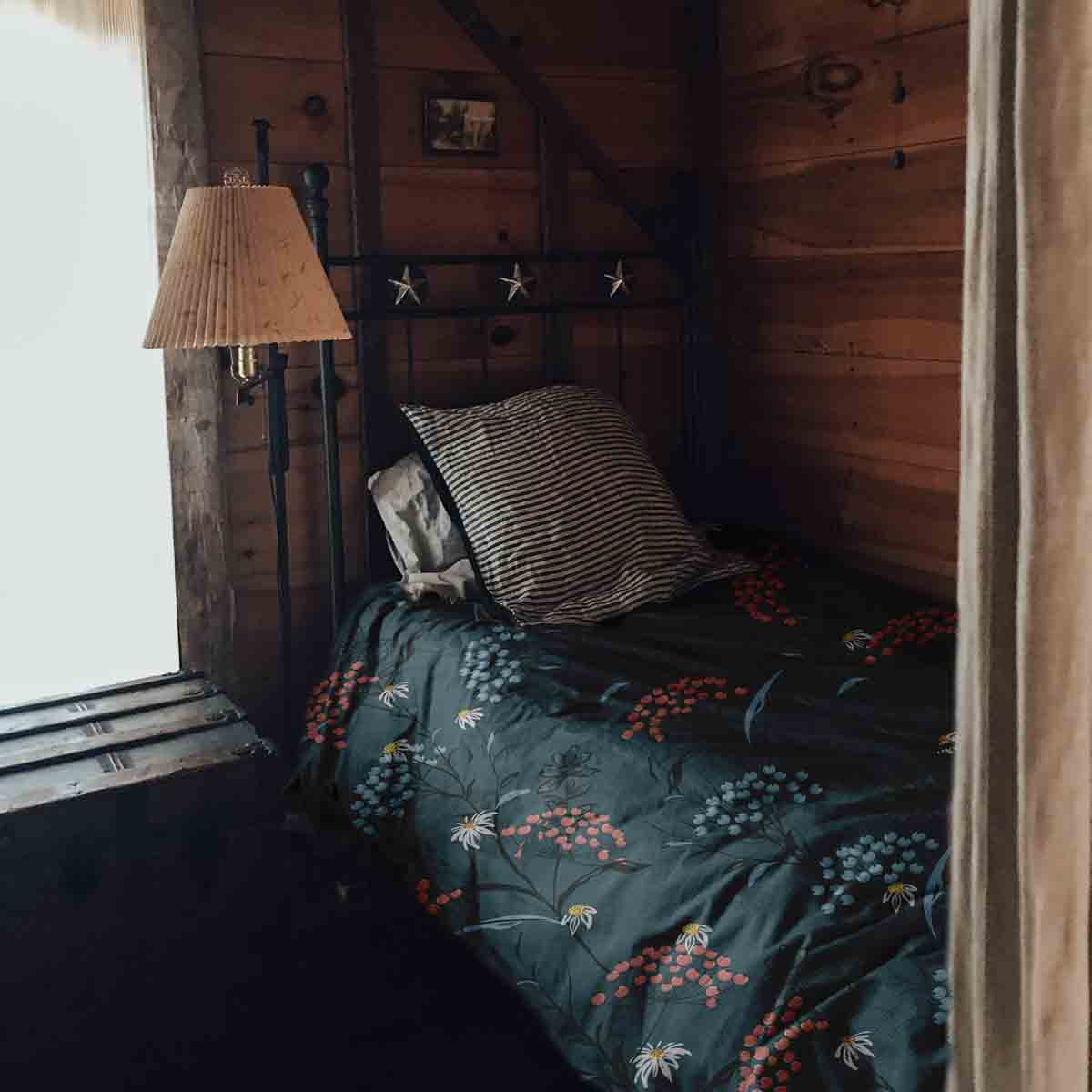 Original Therapiedecke - Baumwollbezug Frühlingsblumen