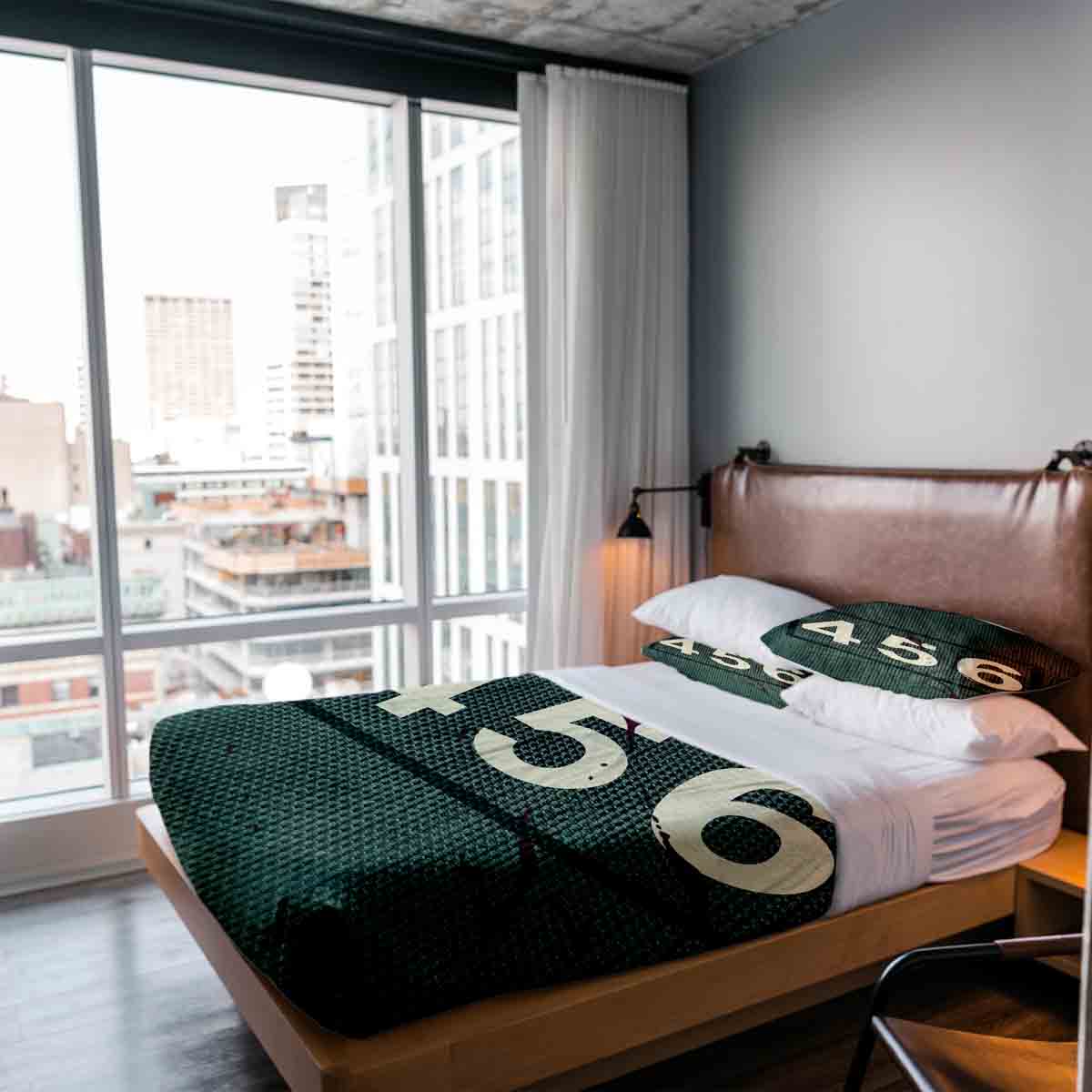 Original Therapiedecke - Baumwoll Bettwäsche Set Grün 456