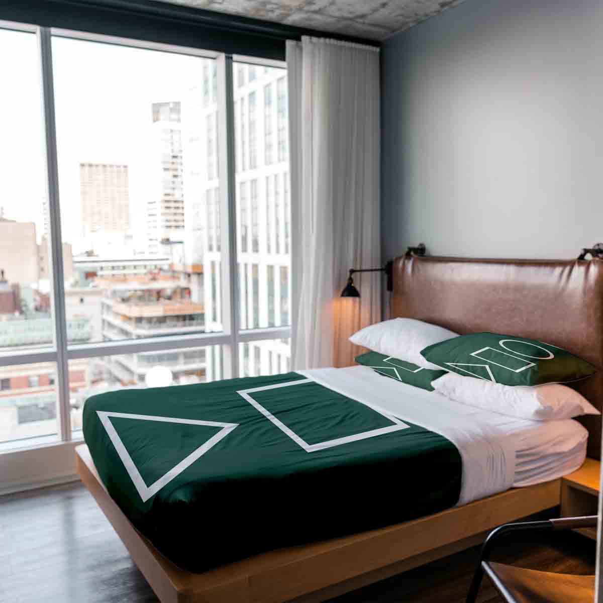 Original Therapiedecke - Baumwoll Bettwäsche Set Dalgona Formen
