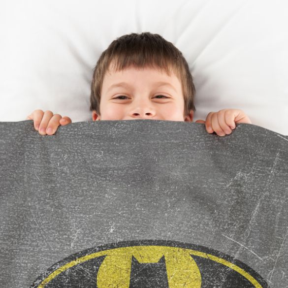 Therapiedecken Baumwollbezug Batman Logo